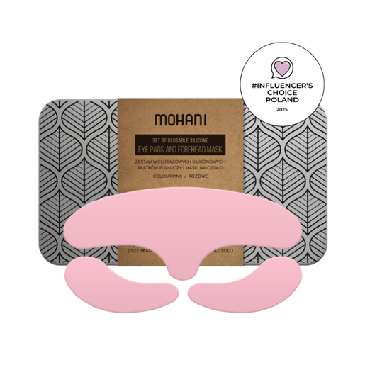 Set of reusable silicone pads + mask