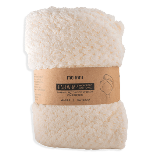 Turban - Mohani microfiber hair towel - white