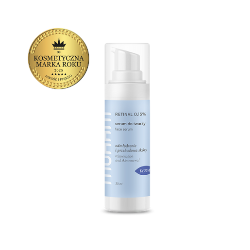 Anti-aging face serum with Retinal 0.15%