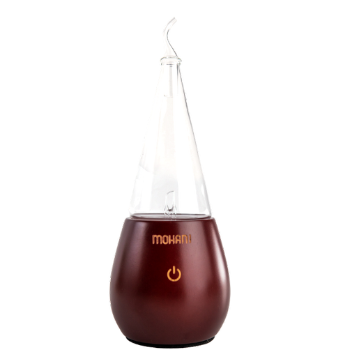Nebulizer - essential oil diffuser Mohani - bamboo, glass sphere