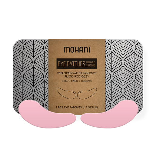 Reusable silicone eye pads