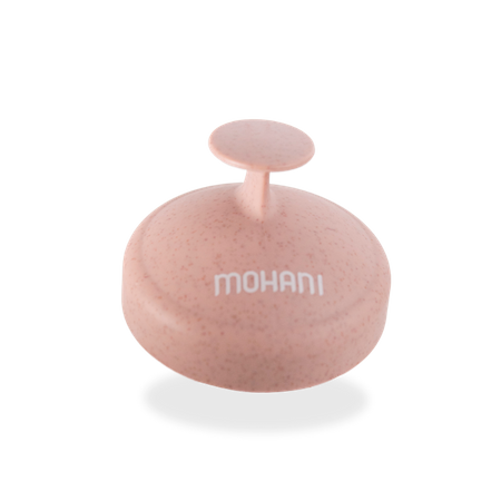 Hair washing and head massage brush - pink