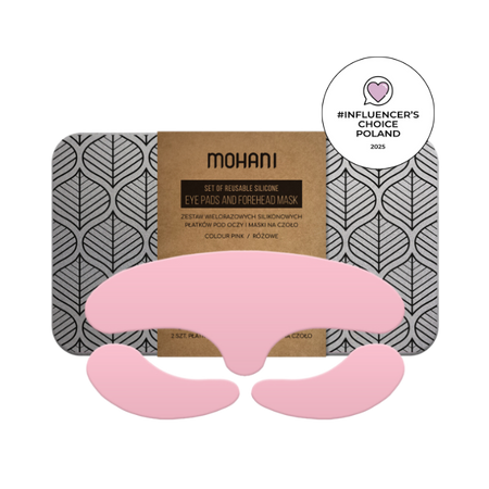 Set of reusable silicone pads + mask