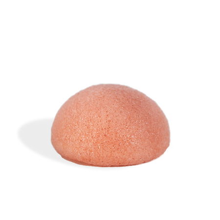 Natural konjac sponge for face cleansing Mohani - with pink clay