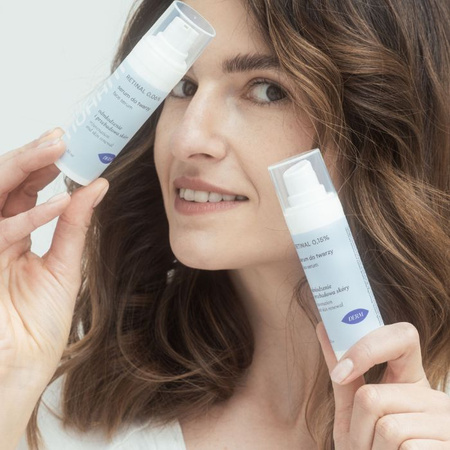 Anti-aging face serum with Retinal 0.15%