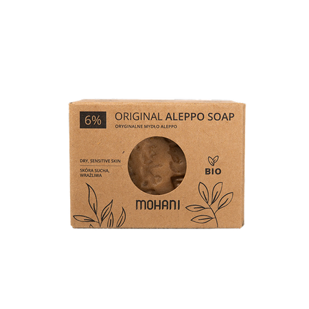 Aleppo Organic Olive Oil Soap 6% Mohani