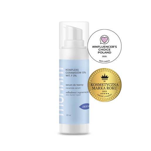 Serum with ceramide complex 5% and vit F3%