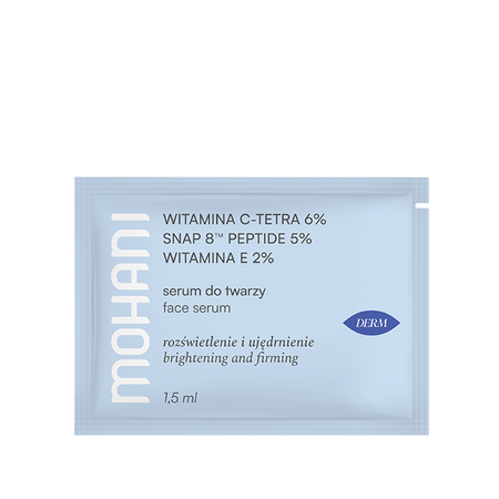Sachet - Tightening and brightening face serum with ultra-stable Vitamin C TETRA 6%, neuropeptide SNAP 8™ 5% and Vitamin E 2%.