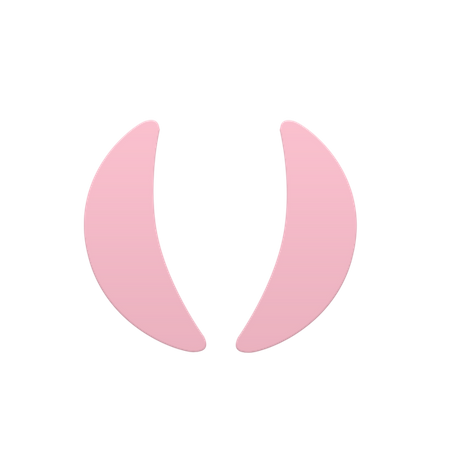 Reusable silicone flaps for nasolabial furrows