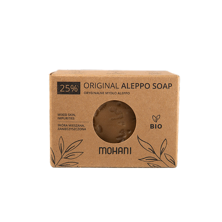 Aleppo Organic Olive Oil Soap 25% Mohani