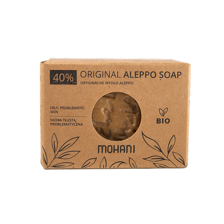 Aleppo Organic Olive Oil Soap 40% Mohani