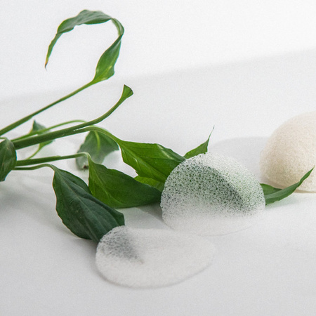 Konjac reusable vegetable cosmetic pads 3 pcs - Mohani