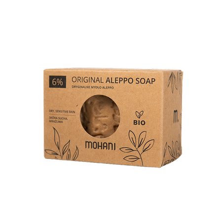 Aleppo Organic Olive Oil Soap 6% Mohani