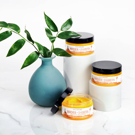 Carrot lotion to accelerate tanning